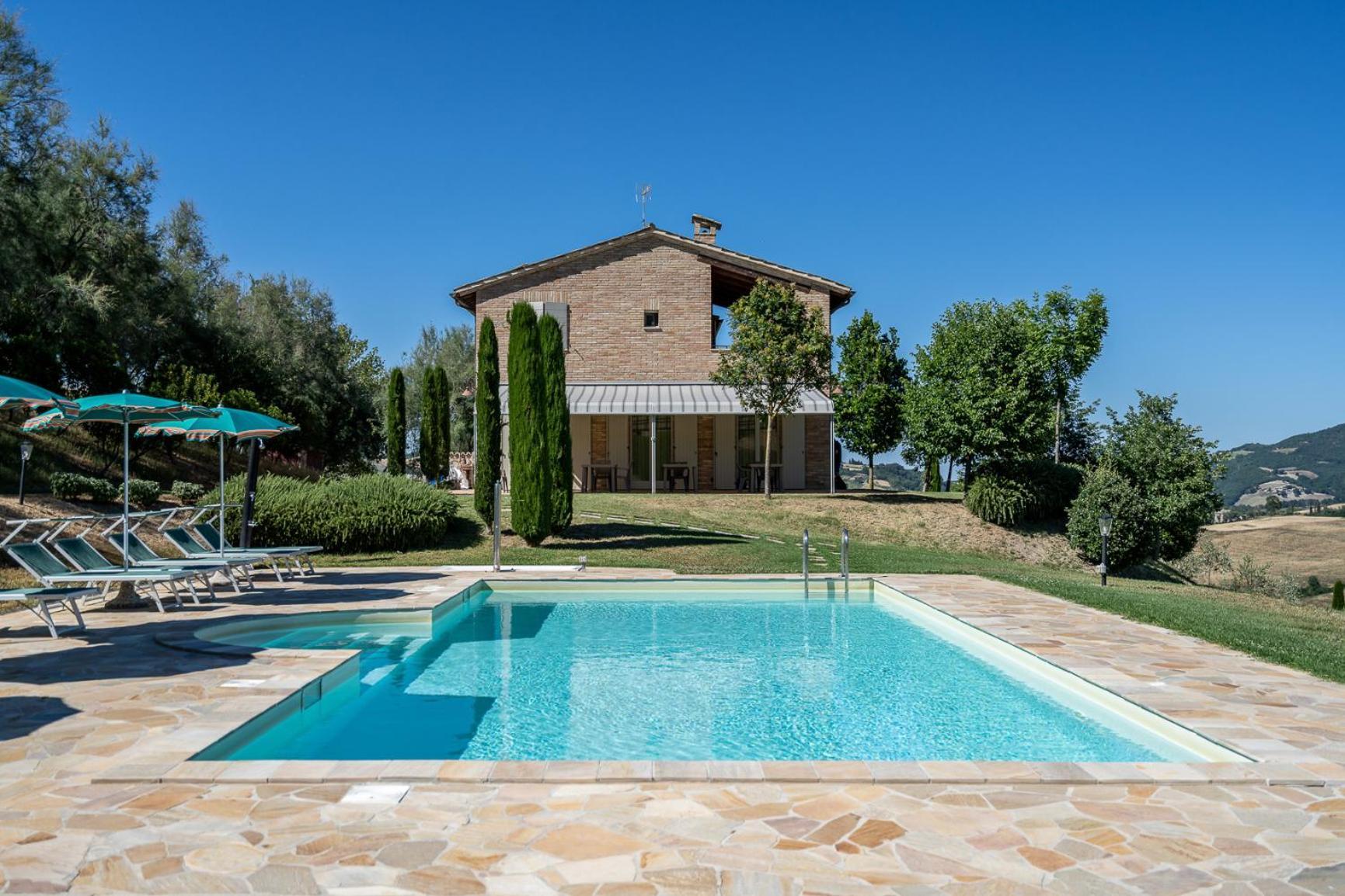 Ca' Lupino Villa Urbino Bagian luar foto
