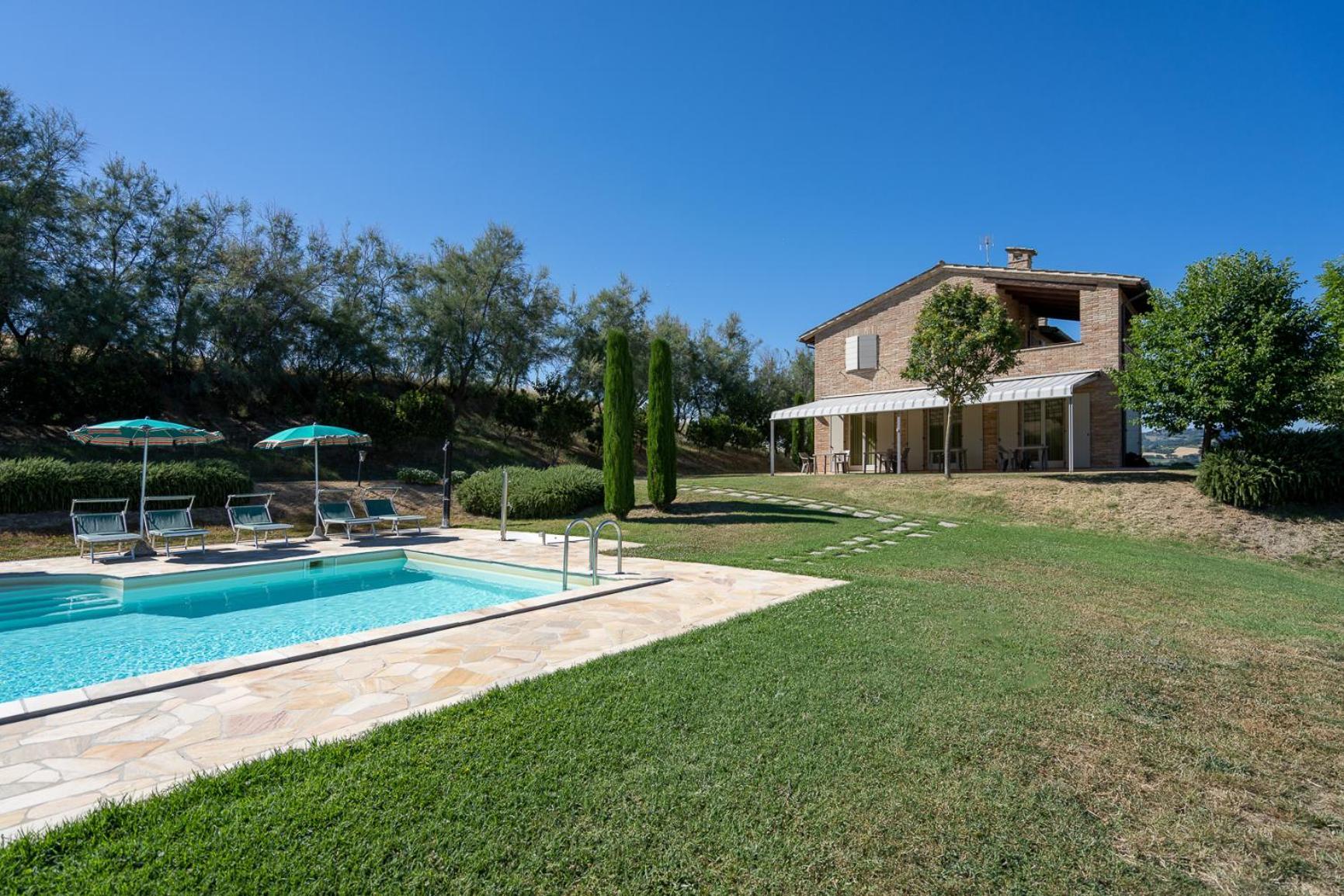Ca' Lupino Villa Urbino Bagian luar foto