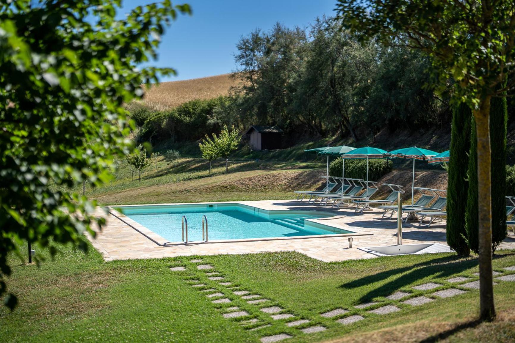 Ca' Lupino Villa Urbino Bagian luar foto