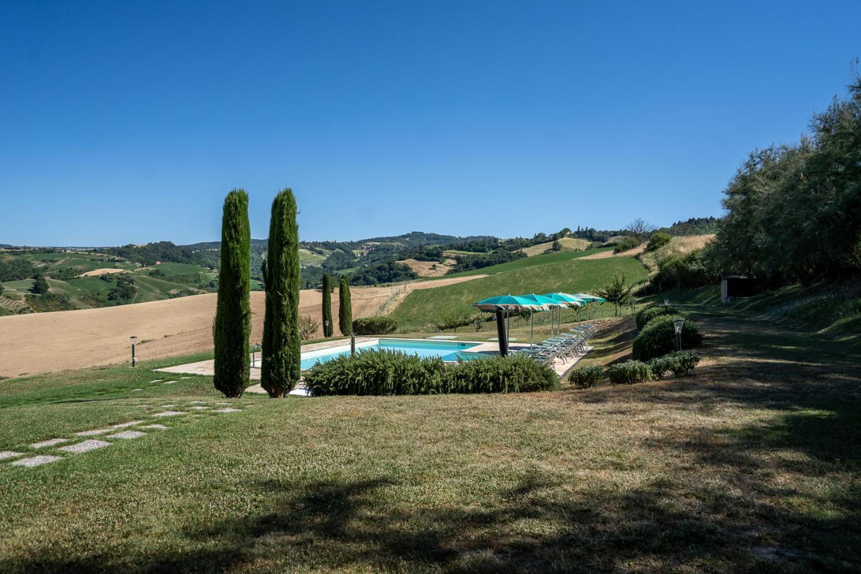 Ca' Lupino Villa Urbino Bagian luar foto